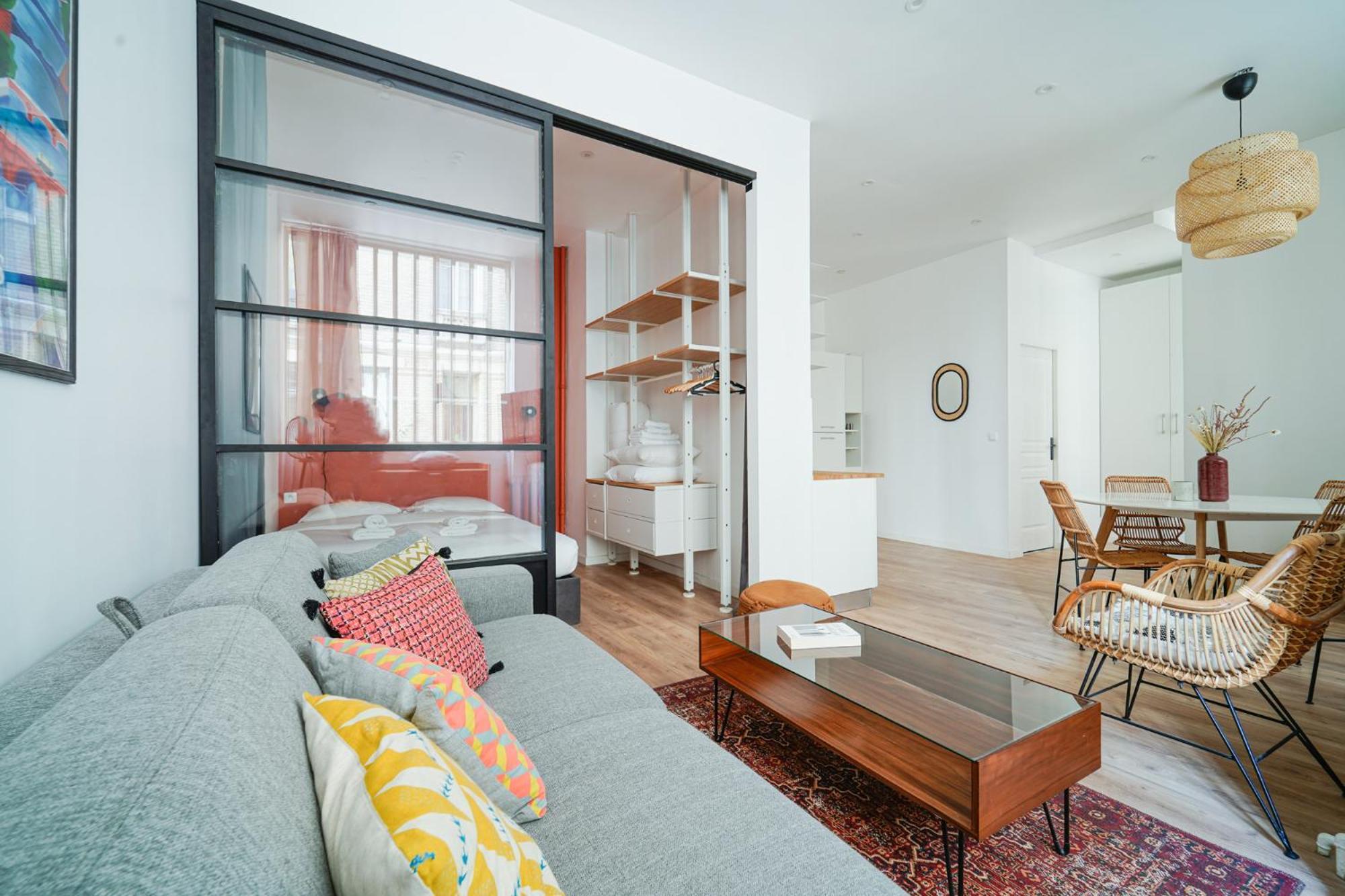 Appartement Parisuites Canal Saint Martin Design & Luxe & Cosy